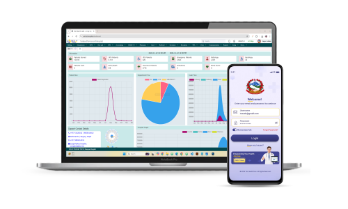 Tez Health Care patient mobile app and dashboard